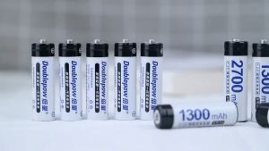 Doublepow Baterai AA Rechargeable NiMH 1200mAh 2 PCS - No Color