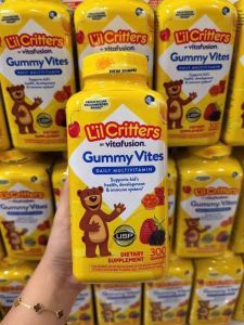 Mẫu mới Kẹo gấu bổ sung Vitamin L’il Critters Gummy Vites Mỹ 300 viên
