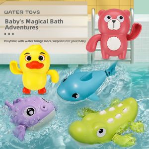 JIFANPAUL | Winding Crocodile Bath Toy