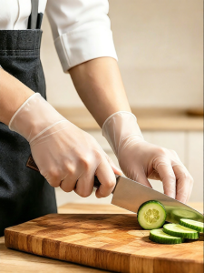 DINGQING | Food Grade Thick Durable Disposable Gloves Dispensing