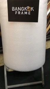 Bangkokframe-พลาสติกกันกระแทก-แอร์บับเบิ้ล ขนาดกลางครึ่งม้วน 0.65x100M-โฟม-พลาสติกกันกระแทก