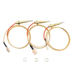 XMSJ | Screw Gas Stove Thermocouple Heater Burner Cooker Universal Fireplace Parts Digital Temperature Controller 65cm
