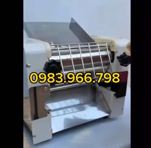 Máy cán bột chuyên dụng lô cán 30cm khuôn thép chắc chắn