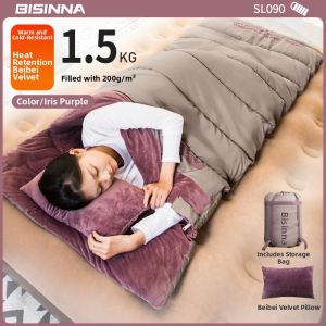 BSWOLF | Beibei Velvet Sleeping Bag Thickened For All Seasons