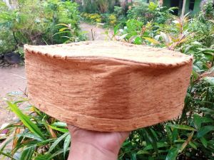 (Cod) Peci kulit kayu motif pedang