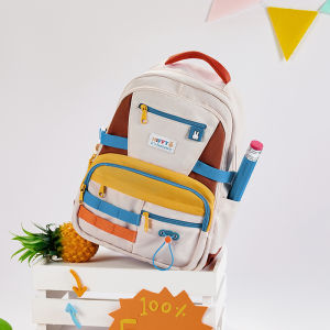 Miffy | Color Block Travel School Backpack Large Capacity Female