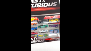 Hot Wheels European Sport Cars Metal Alloy Diecast Cars 10 Pieces Gift Box