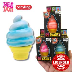 Schylling Nee Doh Ice Cream Sensory Squeeze Fidget Toy Stress Relief Emotional Calm Relaxation