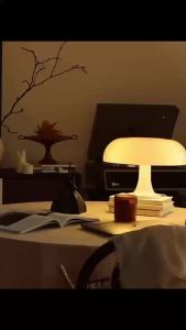 Mushroom table lamp design with 3 lighting modes for unlimited dimming decoration hotel restaurant atmosphere lighting