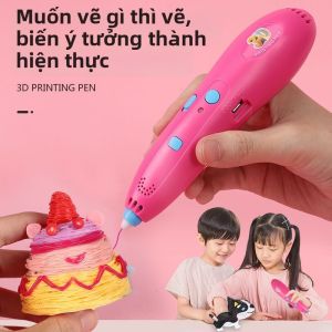 Bút In 3D Handmade Dành Cho Bé Gái Từ 6 Đến 12 Tuổi