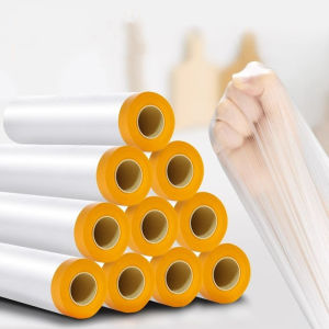 Car Paint Masking FilmProtective filmPlastic Dropping Cloth Cover for Automotive Coating Cover