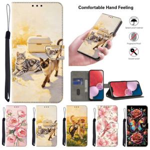 Magnetic Flip Leather Cover Wallet Case For Oppo A11s A15 A15s A16 A16s A17 A18 A35 A38 A52 A53s A54 A55 A58 A72 A74 A78 4G/5G