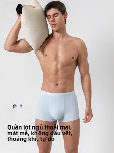 Quần lót nam MiiOW Ice Silk dáng chữ A mỏng kháng khuẩn thoáng khí