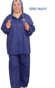 JAS HUJAN RAINCOAT PRIA WANITA TERBAIK BAHAN PVC ELASTIS
