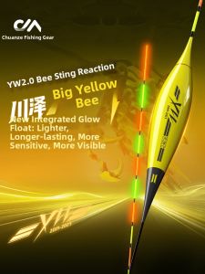 BAIXITANG | High Sensitivity Night Luminescent Distinctive Tail Day and Night Use Fish Float