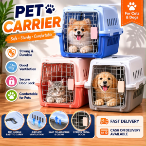 Greenpets Pet travel carrier cage Dog Cat Air Box Portable IATA Standard Vehicle cage Various colors Dog cat bag