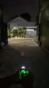 OneEye AL 10W Lampu Led USB Depan Tempel Sepeda Gowes PowerBank Kota Dim Tembak Motor