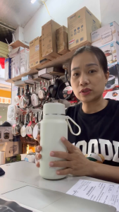 Bình giữ nhiệt inox 316 Kalpen DA06W dung tích 850ml có dây xách bảo hành 6 tháng