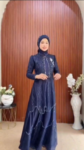 COD Julia Dress Velvet apk Tille Paeyt Dress Dewasa Terbaru Dress Kondangan Dress Lebaran Wanita