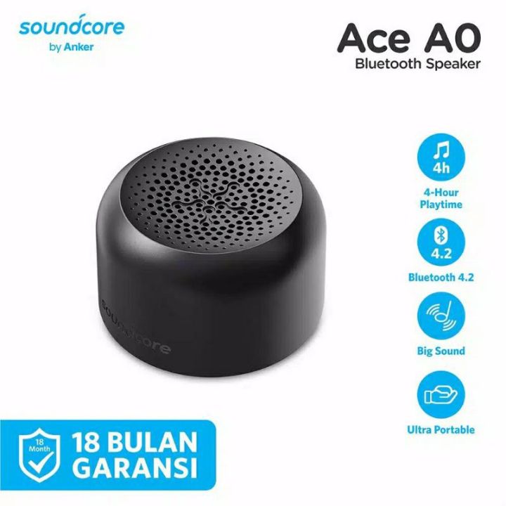 Speaker Anker Soundcore Ace A0 Portable Bluetooth Original Resmi Anker Indo