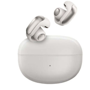 ZNW หูฟังแบบคลิปออนไฮเทคใหม่360 ° หูฟังเสียงรอบทิศทางแบบพาโนรามาลดเสียงรบกวนหูฟังหูฟังบลูทูธไร้สายมีความสะดวกสบายในการสวมใส่ต่างหูแบบหนีบสำหรับเล่นกีฬาที่ใช้งานได้ยาวนาน