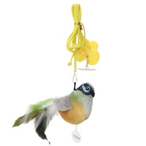 HOOPET | Interactive Self-Entertainment Cat Toy Durable Feather Teaser