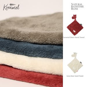 KRRAMEL | Super Absorbent Thickened Non-shedding Cute Hand Towel