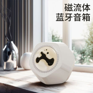 Creative Magnetic Fluid Speaker Desktop Decoration High Tech Esports Gift for Boys Birthday Retro Style Customizable Gift Box