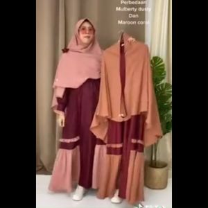 Baru Gamis Muslimah Aden Anisah Set bahan TOYOBO PREMIUM x ITY - Nom high quality fabric