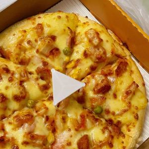 Thickened White Disposable Pizza Box Stand Triangle Support Delivery Pizza Bracket Fixed Stand Kitchen Cooking Utensils