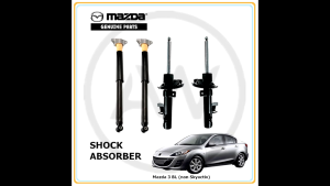 Mazda 3 BL 2010-2013 (non Skyavtiv) Front Rear Shock Absorber (Rear W/mounting bush) [1 Pair (LH+RH)]