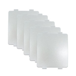 5Pcs 108 mm X 99 mm Microwave Oven Mica Sheet for Galanz Midea Panasonic LG Etc Microwave Oven Replacement Mica Plate