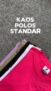 Kaos Pria & Wanita Polos Lengan Pendek Bahan Cotton 30s – Adem dan Nyaman Dipakai