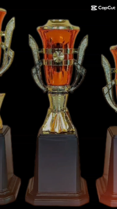 ถ้วยรางวัลและรางวัลสำหรับการแข่งขันต่างๆ (ถ้วยดอกจันทร์)