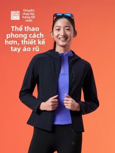 Áo Khoác Nỉ Có Mũ Trùm Đầu Chống Gió