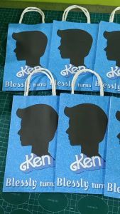 10pcs Barbie ken d11 theme customized lootbags
