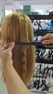 Pencil Flat Iron 3/10" Small Iron for Short Hair Pixie Cut and Bangs Tiny Beard Straightener with Dual Voltage Mini Hair Edges