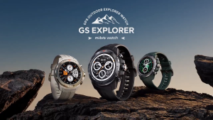 Mibro GS Explorer Smartwatch 1.32" UHD AMOLED 10ATM 30m Diving Watch Stainless Steel MIL-Shockproof