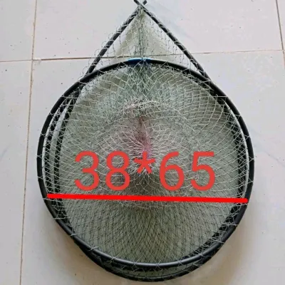combo 5 cái lờ cá 38*65 mắt lưới 2p5 hôm nhuộm vỏ soắn rất nhạy cá lưu ý không gửi kèm cây chống
