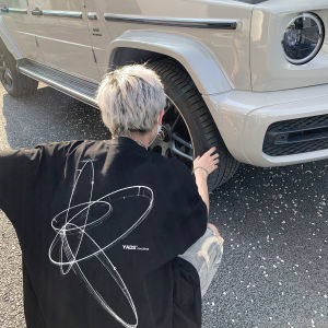 Áo Thun Nam Cotton Vải Bông Mùa Hè Ootd Họa Tiết Hình Học In Tay Ngắn Cổ Tròn Thoáng Khí Áo Thun Thời Trang Thoải Mái Thời Trang