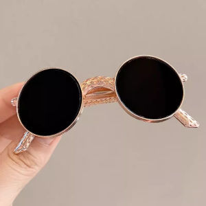 Fashion Glasses Shape Hairpin Creative Round Metal Hair Clips Barrettes Women Girls