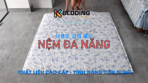 Nệm Gấp K-Bedding – Giải Pháp Ngủ Linh Hoạt Cho Gia Đình & Văn Phòng