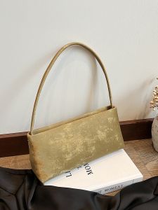 Retro Chinese Style Womens Casual Shopping Bag 2025 New Model Single Shoulder Underarm Commuter Satchel Handbag