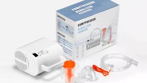 VBELL เครื่องพ่นละอองยาทางการแพทย์ บรรจุภัณฑ์เสริมแถม ฟรี และ PP+PVC