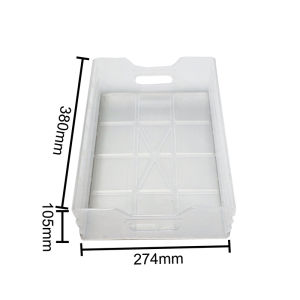 Home Use Plastic Aluminum Transparent Drawer Kitchen Storage Box Aircraft Catering Cart Universal Complement Storage Box