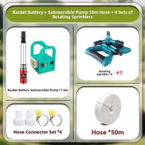 Auto Irrigation Watering Sprinkler Head Smart Rotating
