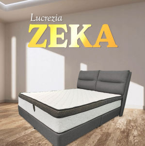 Free Shipping / LUCREZIA Zeka (12 inch) US Spine Support Technology Spring Mattress / Tilam / 床垫 / ( Single / Super Single / Queen / King )