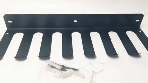 6/7 Hole Gym Equipment Storage Rack Baseball Storage Rack Wall Mounted Baseball Display Stand