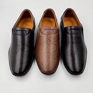 Giày Lười Nam Da Bò Thật 100% Thiết Kế Độc Đáo Trẻ Trung V.GRRI