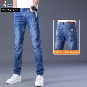 TUCANO | Mens Slim Elastic Straight Pants 2026 Spring Autumn